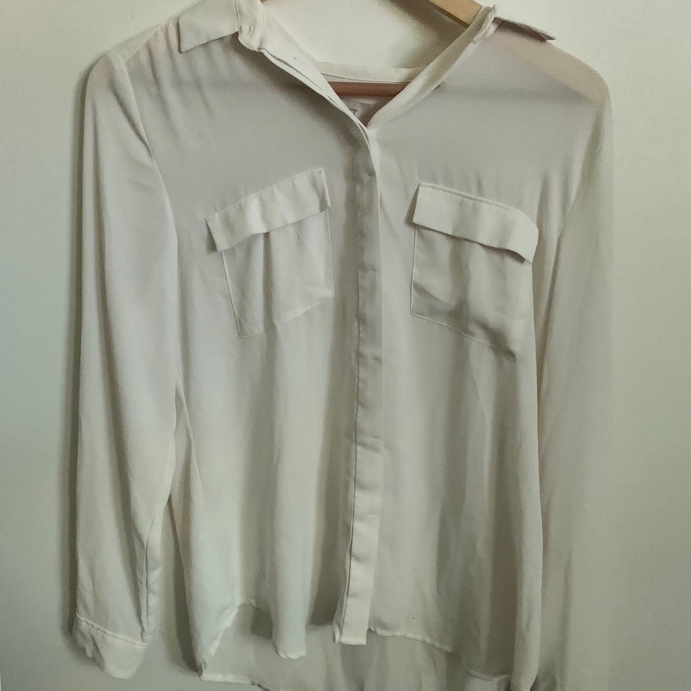 LOFT Sheer Blouse - Small